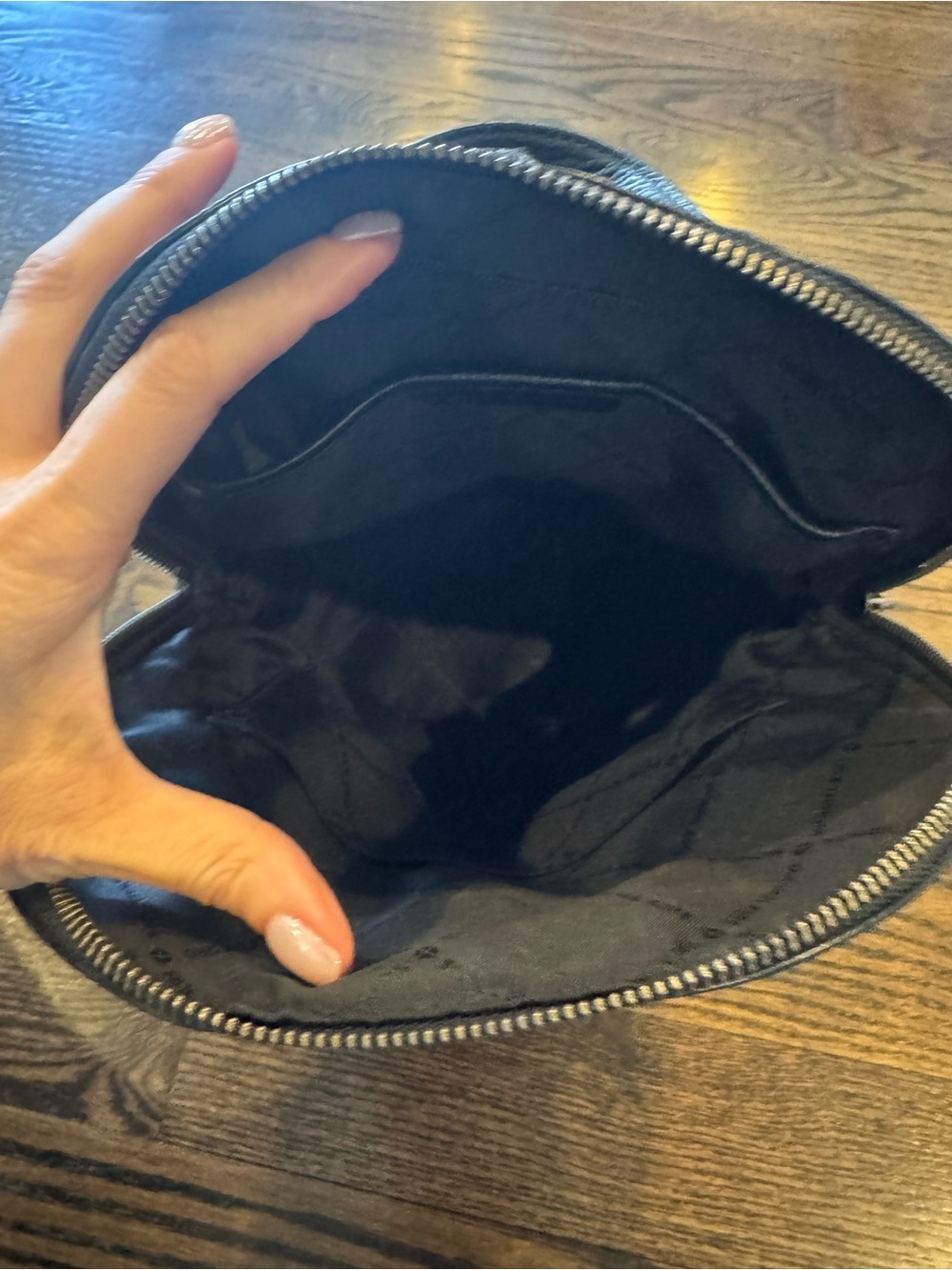 Michael Kors Black Pebbled Leather Mini Backpack - Picture 5 of 7